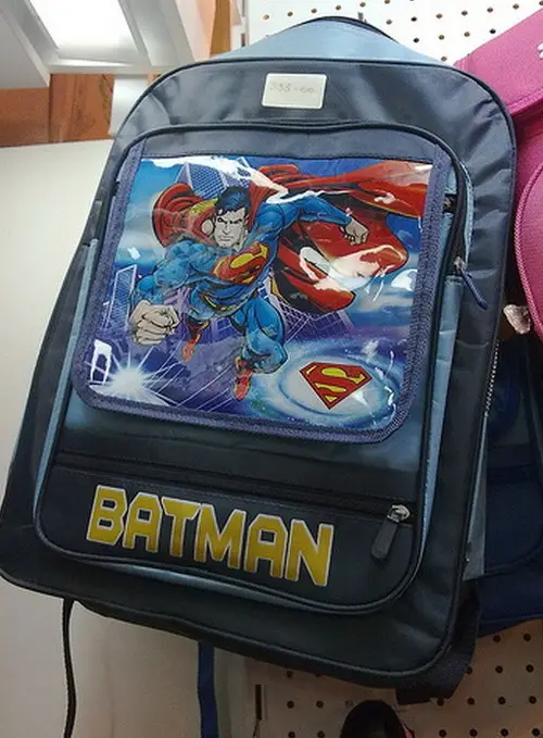 Funny Picture - Chinese Made Backpacks Suck
