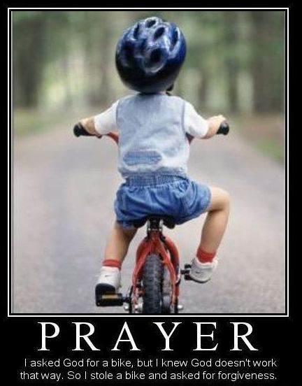Funny Picture - Prayer