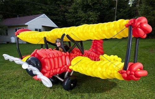 Funny Picture - Balloon Plane