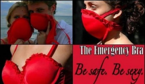 Funny Picture - Emergency Bra