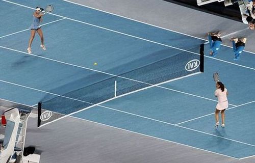 Funny Picture - Trippy Tennis