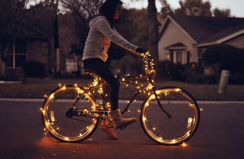Funny Picture - Christmas Bike