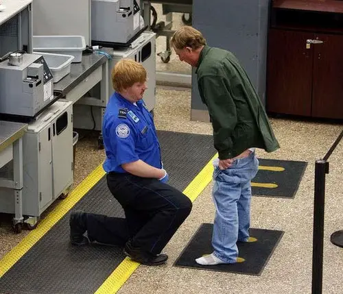 Funny Picture - TSA: Checking Out The Goods