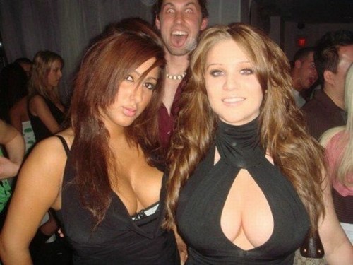 Funny Picture - Psyched For Boobies