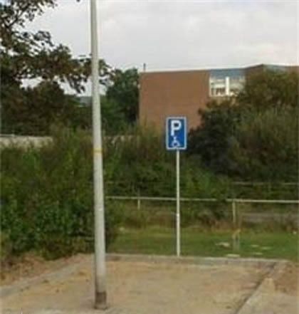 Funny Picture - Handicapped Parking