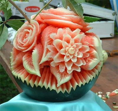 Funny Picture - Watermelon Art